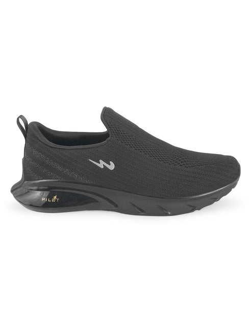 DEXTOR Black Men's Walking Shoes